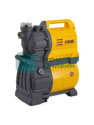 Насосная станция Denzel PSХ1300х-pro 1300Вт 4500л/ч ресивер 24л подъем 48м