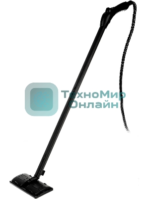 Пароочиститель напольный Kitfort КТ-9102-2 черный/салатовый