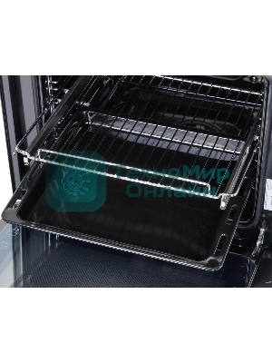 Шкаф духовой газовый Maunfeld EOGC604S, встраиваемый