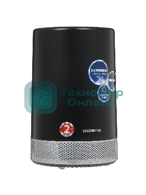 Очиститель воздуха Polaris PPA 5068i черный, 35 м², HEPA-фильтр, угольный фильтр, ионизация