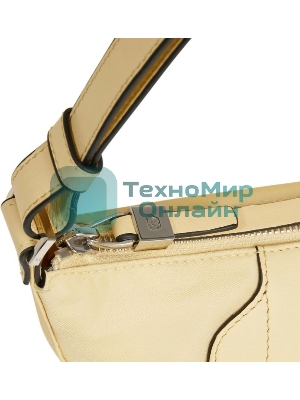 Сумка женская Piquadro Lyra CA6950W92T/BE бежевая нейлон/натур.кожа