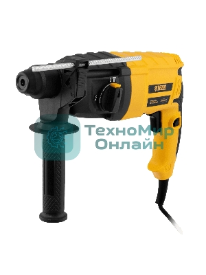 Перфоратор электрический Denzel RHH-600-22, SDS-plus, 600 Вт, 2,5 Дж, 2 реж.