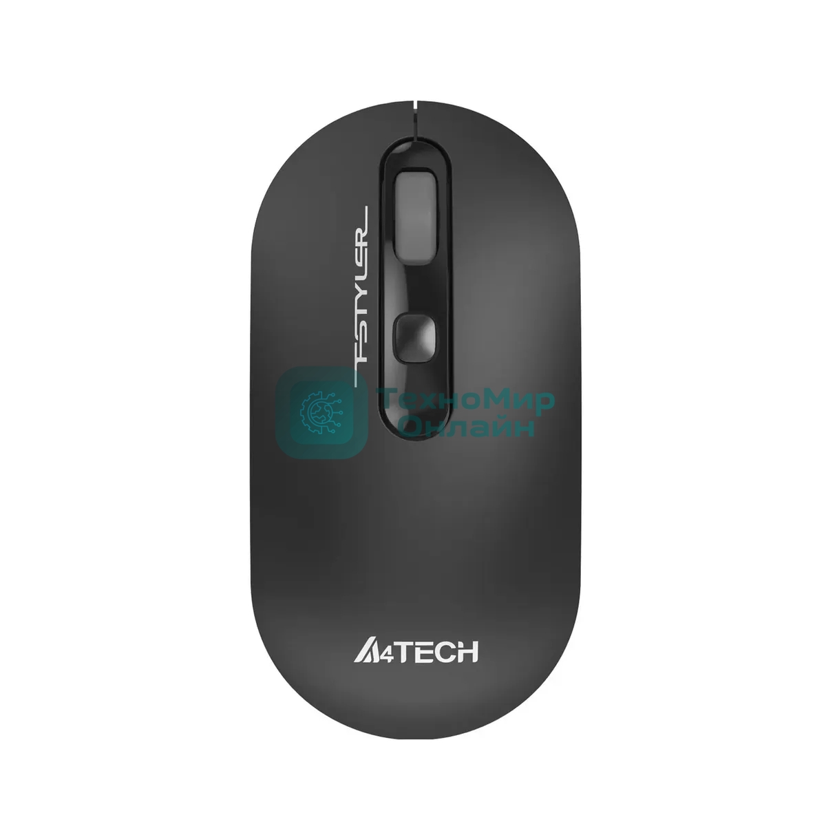 Мышь беспроводная A4Tech Fstyler FG20S серый, 2000 dpi, радиоканал, USB, кнопки - 3