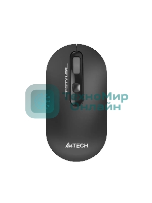 Мышь беспроводная A4Tech Fstyler FG20S серый, 2000 dpi, радиоканал, USB, кнопки - 3