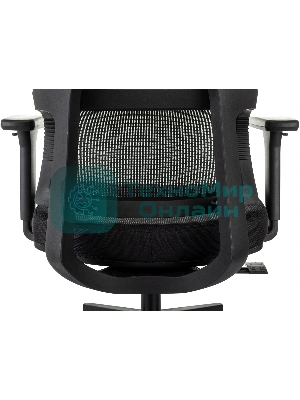 Кресло Бюрократ MC-711N-H черный, сетка, подголовник