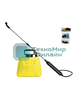 Опрыскиватель садовый аккумуляторный для растений и цветов 5л Профи ЧЕТЫРЕ СЕЗОНА