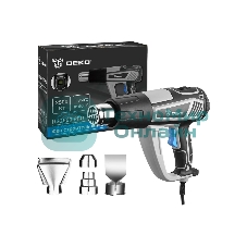 Фен технический Deko HG2500 PRO 2500Вт темп.350/600С