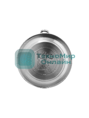 Чайник для плиты Lara LR00-75 (Зеркальный) 3.3л индукц. капс. дно, свисток с кноп. механизмом