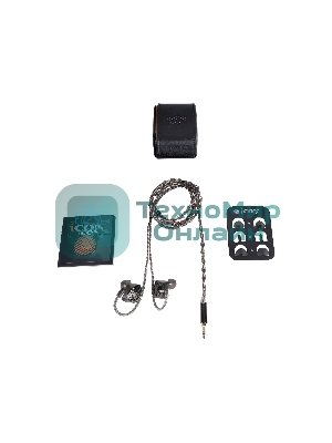 Проводные наушники Icon Zen Earth черный, внутриканальные, проводной