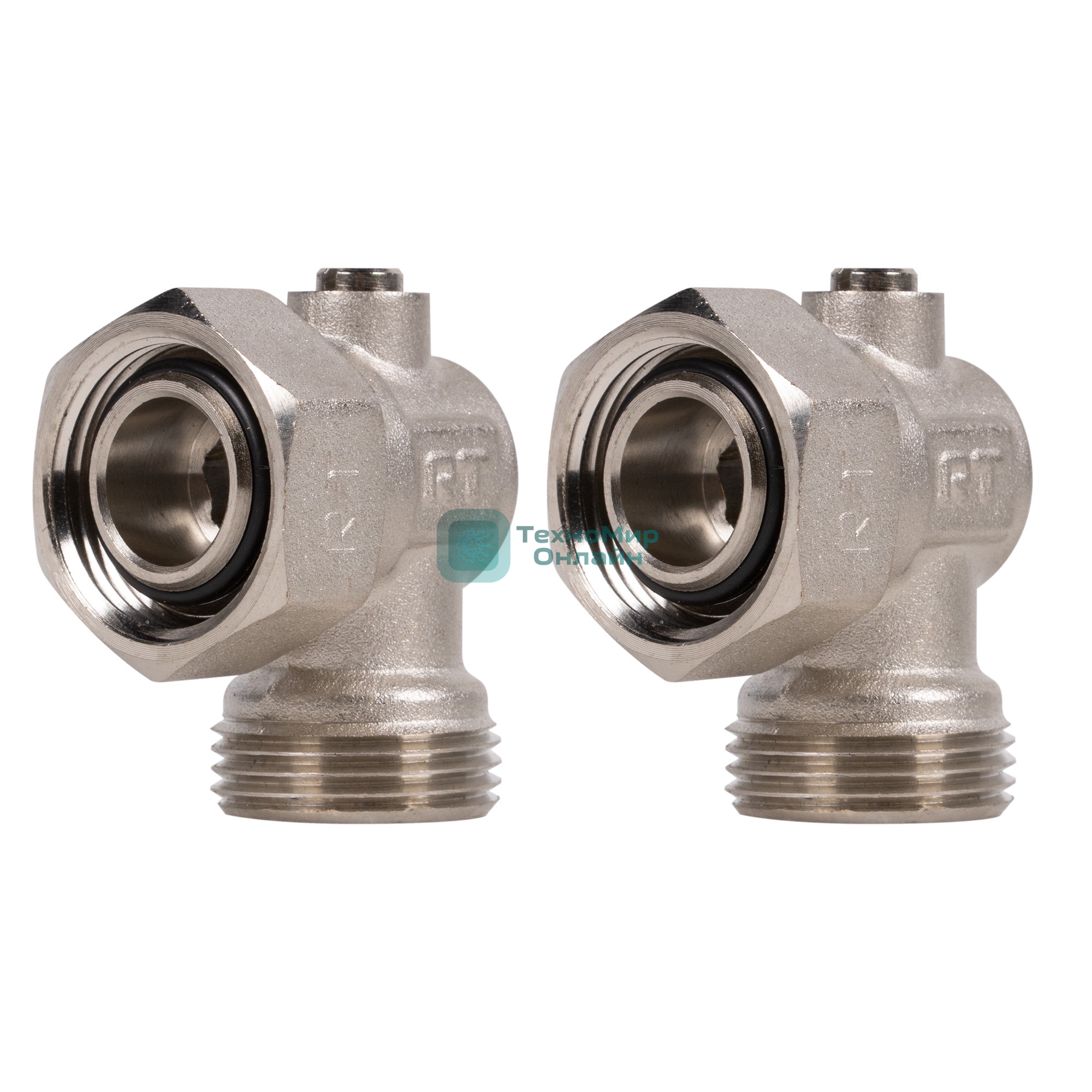 Набор нижнего подключения Royal Thermo угловой раздельный 3/4х3/4ЕК