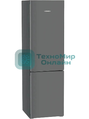 Холодильники Liebherr CBNdgc 5723-20 001 Plus темно-серый двухкамерный 255/94л морозилка снизу
