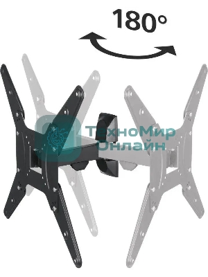 Кронштейн для телевизора Hama 00220823 черный 32