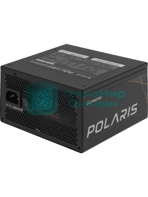 Блок питания Chieftec Polaris PPS-650FC, 650Вт, 80 PLUS Gold, 120мм, модульный, черный