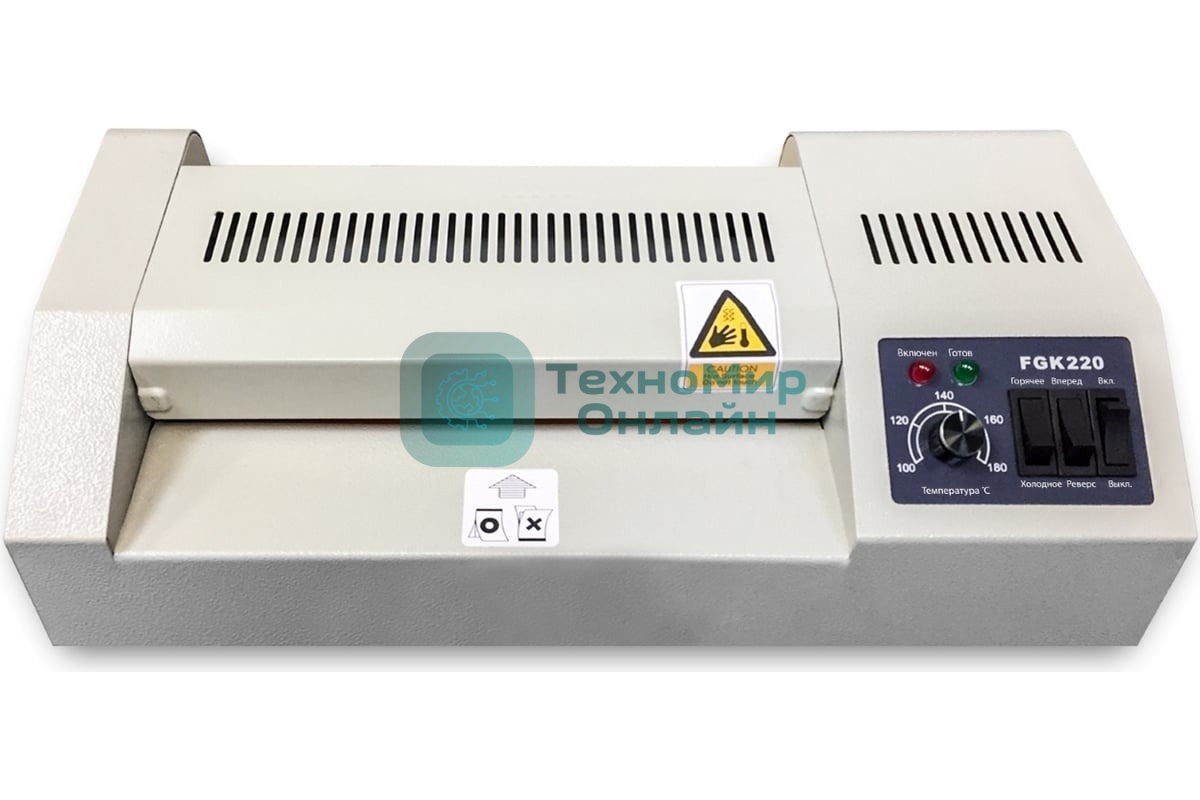 Ламинатор Гелеос FGK 220, 4 вала, А4, 250мкм, 600 мм/мин