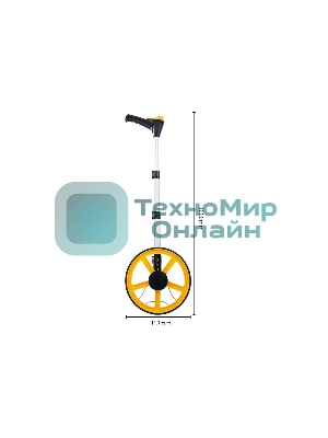 Измерительное колесо с цифровым дисплеем (курвиметр) Deli DL4179 300мм Диаметр 300мм, точность:±0,5%, значение деления:0,1 мм