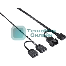 Вентилятор для корпуса Formula Floe 12BK ARPW Reverse ARGB черный, 120 мм, 1500 об/мин, 20.15 дБ, 4 pin