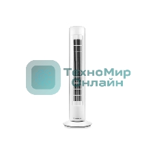 Колонный вентилятор BRAYER BR4952WH, механич.упр., вращение 90°, мощность 50Вт, защита от перегрева