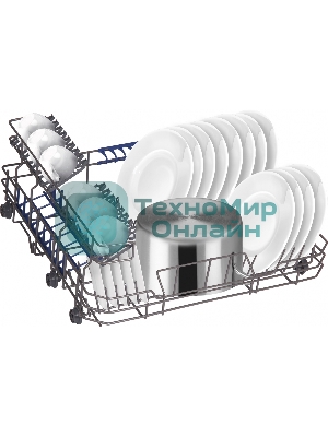 Посудомоечная машина Weissgauff TDW 4006, белый, 55 см, 6 компл., 49 дБ, класс A+