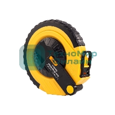 Мерная лента Deli DL9820ZY 20м x 14.5мм Ударопрочный корпус. Основной класс точности. Метрическое полотно из стекловолокна и ПВХ.