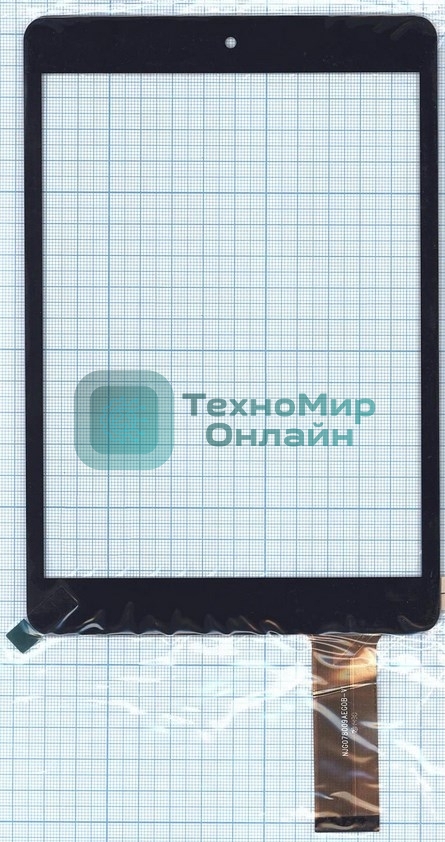Сенсорное стекло (тачскрин) NJG078009AEG0B. черное
