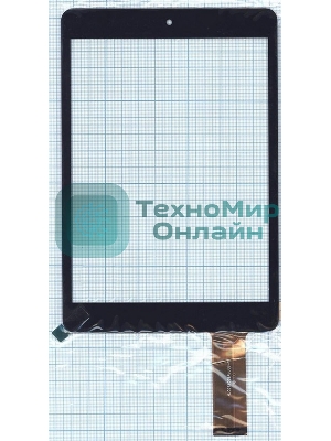 Сенсорное стекло (тачскрин) NJG078009AEG0B. черное