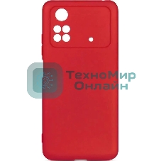 Чехол (клип-кейс) DF poOriginal-06 для Poco M4 Pro (4G) красный