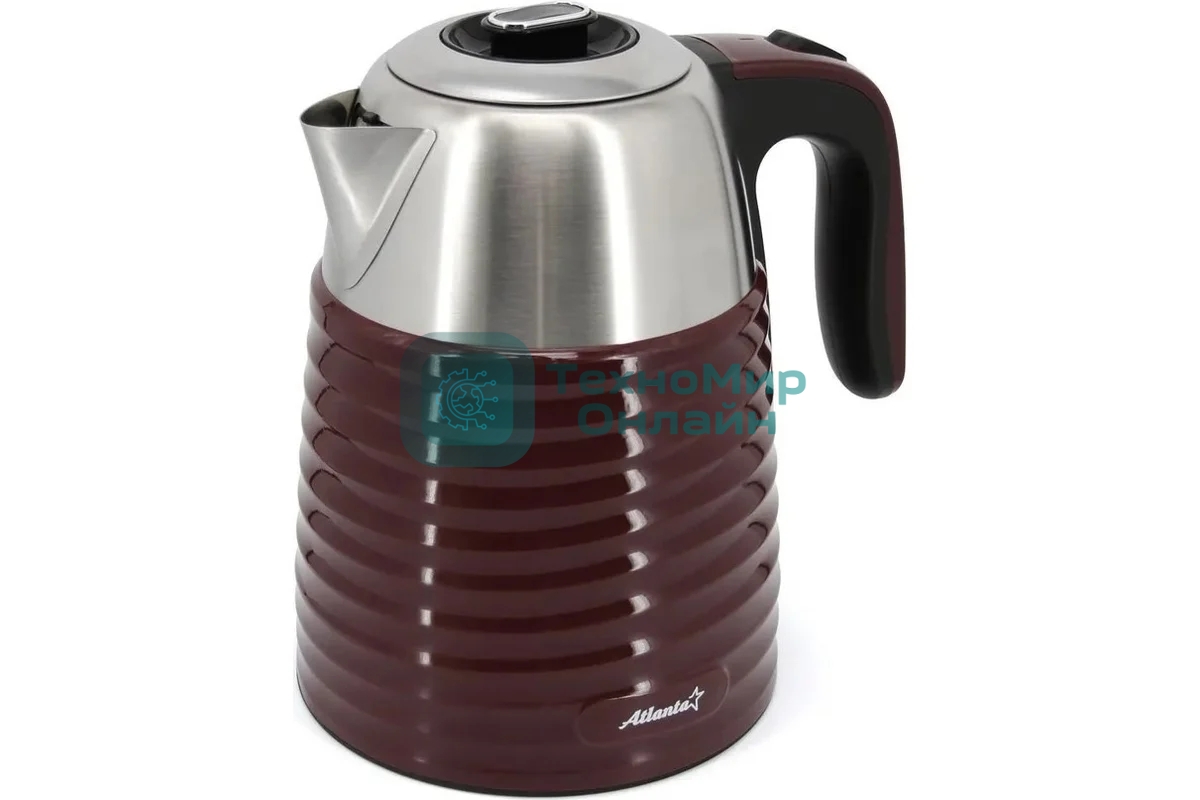 Чайник электрический Atlanta ATH-2445 bordo