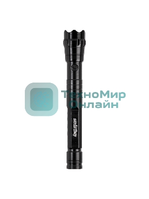 Светодиодный алюминиевый фонарь Smartbuy SBF-600-K 1Вт 2AA, черный