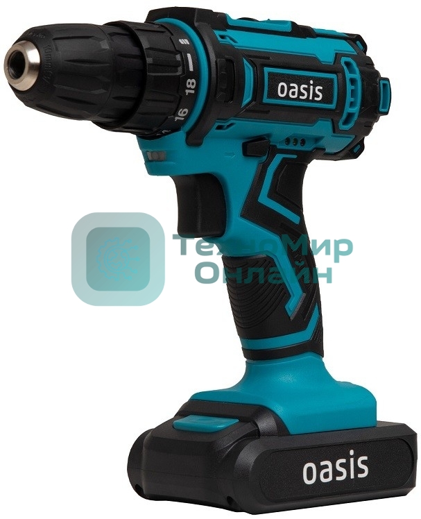 Дрель-шуруповерт Oasis ASB-14S /J/, 14,4 В, 2 Ач, 35 Нм, щеточный