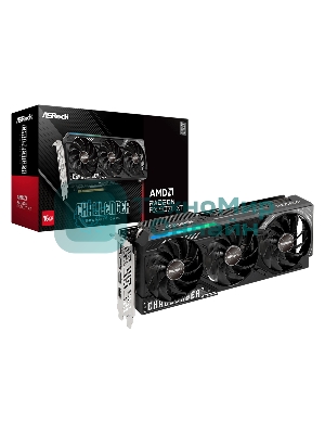 Видеокарта ASRock Radeon RX 9070 XT Challenger 16GB RX 9070XT, HDMI, DP*3, 16G, D6