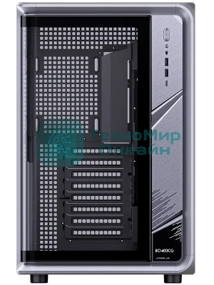 Корпус Jonsbo Jonsplus BO400CG, Midi-Tower, серый