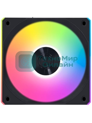 Вентилятор для корпуса Lian-Li Uni Fan CL Wireless 120 ARGB 124х120x28 черный 4-pin 29.8дБ (G99.12CL1W1B.R0) Ret