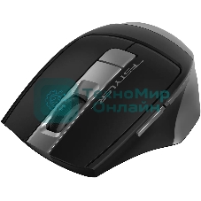 Мышь беспроводная A4Tech Fstyler FG35S серый/черный, 2000 dpi, радиоканал, USB, кнопки - 5