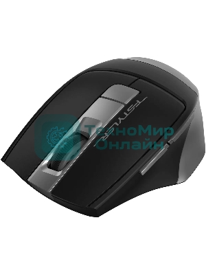 Мышь беспроводная A4Tech Fstyler FG35S серый/черный, 2000 dpi, радиоканал, USB, кнопки - 5