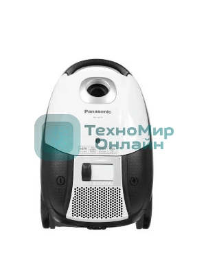 Пылесос Panasonic MC-CJ917W белый, 2300 Вт, уборка сухая, пылесборник мешок 6 л