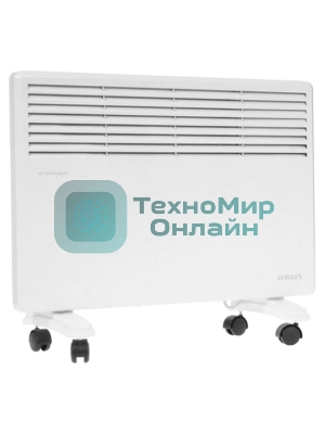 Конвектор электрический Eurolux ОК-EU-1500, белый, 1500 Вт, 15 м2, термостат