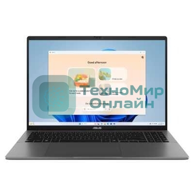 Ноутбук ASUS Vivobook S16 S3607CA-SH100 серый Intel Core Ultra 5 225H 1.7 GHz/DDR5 16Gb 512Gb PCIE G4 SSD/Intel UHD Graphics 16