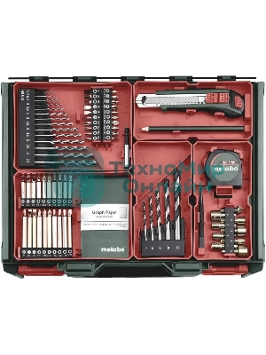 Дрель ударная Metabo BS 18 Set патрон:быстрозажимной реверс (кейс в комплекте) (602207710)