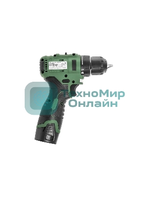 Дрель-шуруповерт Haммer ACD12BLC, 12 В, 2 Ач, 32 Нм, щеточный