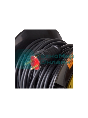 Удлинитель силовой PROconnect на катушке PROFESSIONAL 4 гнезда с/з 40 м 3х2,5 мм² 11-7614