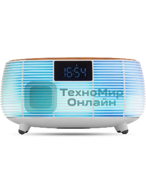 Радиобудильник Hyundai H-RCL231 белый LCD подсв:белая часы:цифровые FM