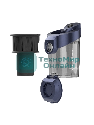 Пылесос Galaxy GL 6228 синий/черный, 350/ 2600 Вт, уборка сухая, пылесборник контейнер 3.4 л