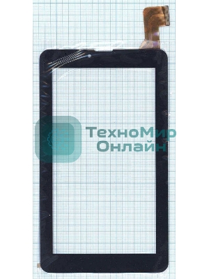 Сенсорное стекло (тачскрин) FPC-FC70J835-01, черное