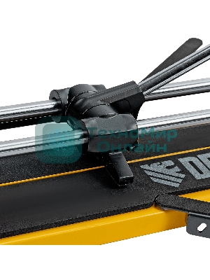 Плиткорез Denzel 600х14мм, цельнометал. напр., каретка на подш., стальная станина, рукоятка-пенал