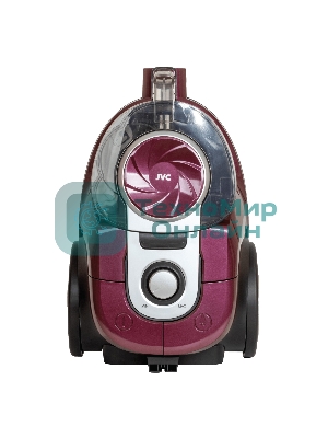 Пылесос JVC JH-VC431 красный, 360/2100 Вт, уборка сухая, пылесборник контейнер, 2.5 л