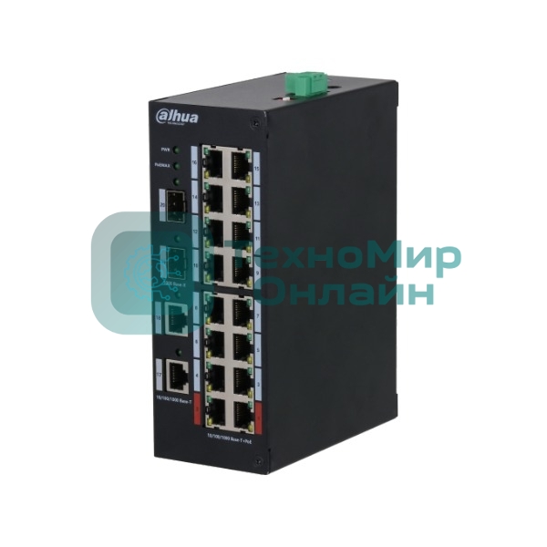 Коммутатор Dahua DH-HS3220-16GT-190 неуправляемый