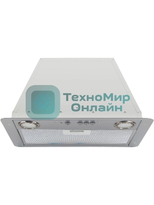 Вытяжка встраиваемая Elikor Flat 42П-430-К3Д белый/хром, 42 см, 430 куб. м/ч, 60 дБ