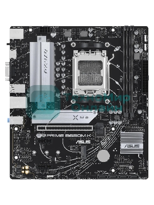 Материнская плата ASUS PRIME B650M-K, Socket AM5, AMD B650, 2xDDR5, 4xSATA, 2xM.2, 1xPCIe 4.0 x16, 2xPCIe 4.0 x1, 1xHDMI, 1xVGA, 1x 2.5Gb LAN, 4xUSB-A 2.0, 2xUSB-A 3.2 Gen 1, 2xUSB-A 3.2 Gen 2, 3x3.5 мм, 7.1, mATX
