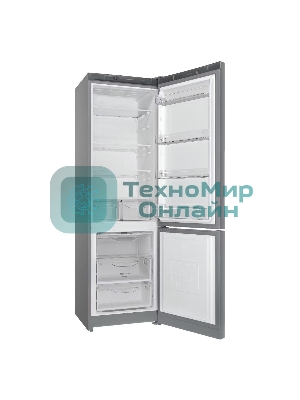 Холодильник Indesit DS 3200 G серебристый двухкамерный 252/87л морозилка снизу