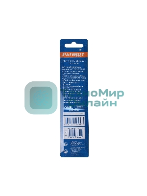 Сверло PATRIOT по дереву перовое 22 мм х 150 мм, 1 шт в блистере